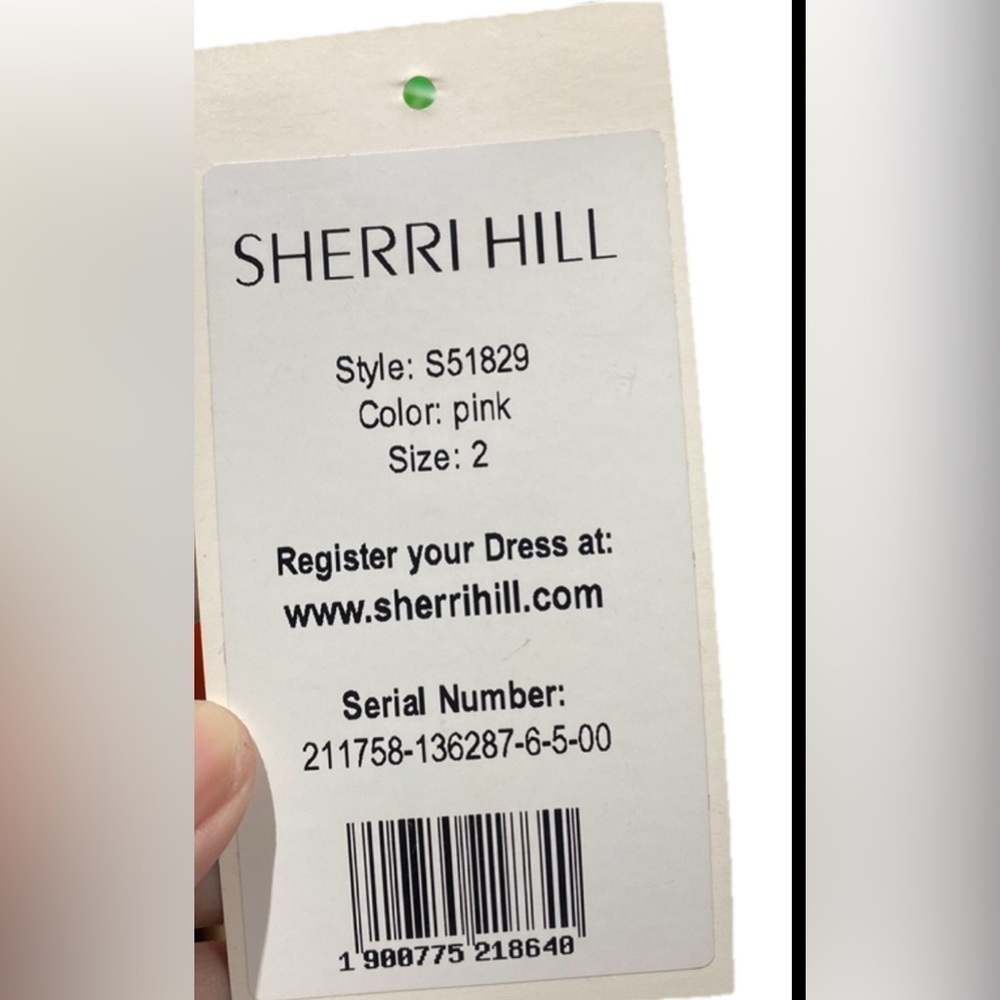Sherri Hill Vibrant Pink Halter Open Back Cut Out Short Dress Size 2 NWOT - Picture 10 of 10